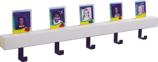[872] 113313 IDENTIFICADORES DE PERCHAS 24 MARCOS TRANSPARENTES 26x53 CM HENBEA 872