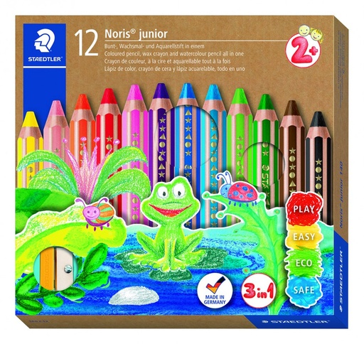 [140 C12] 123375 LAPICEROS COLOR BUDDY 140 CJ 12 UDS+SACAPUNTAS STAEDTLER 140 C12