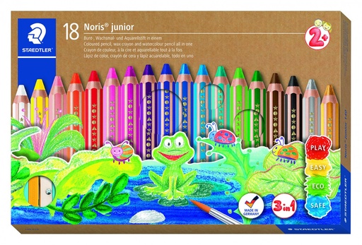 [140 C18] 123376 LAPICEROS COLOR BUDDY 140 CJ 18 UDS+SACAPUNTAS STAEDTLER 140 C18
