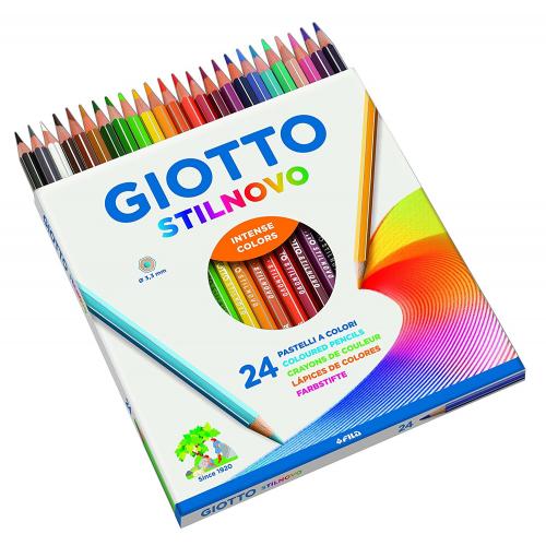 [F256600] 230329 LAPICEROS COLOR GIOTTO STILNOVO 24U