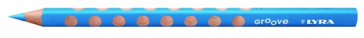 [L3810047] 118381 LAPICEROS COLOR LYRA GROOVE AZUL CELESTE CJ.12UDS