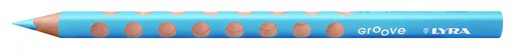 [L3810046] 118380 LAPICEROS COLOR LYRA GROOVE AZUL CLARO CJ.12UDS