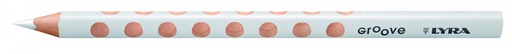 [L3810001] 118370 LAPICEROS COLOR LYRA GROOVE BLANCO CJ.12UDS