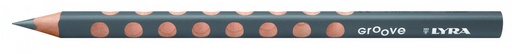 [L3810097] 118388 LAPICEROS COLOR LYRA GROOVE GRIS CJ.12UDS