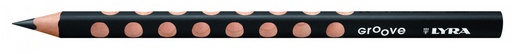 [L3810099] 118389 LAPICEROS COLOR LYRA GROOVE NEGRO CJ.12UDS