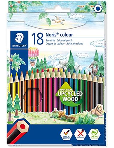 [185 C18] 123372 LAPICEROS COLOR NORIS COLOUR 185 18U STAEDTLER