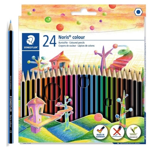 [185 C24] 114362 LAPICEROS COLOR NORIS COLOUR 185 24U STAEDTLER