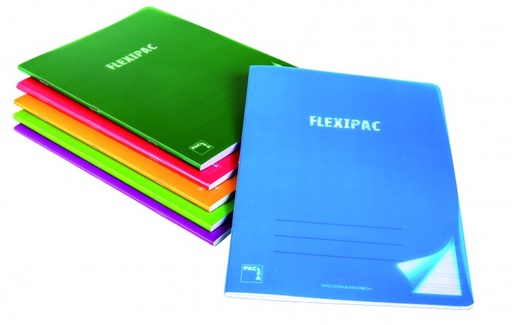 [20130] 254816 LIBRETA A5+ 48HJ 90G SEYES T/PP FLEXIPAC PACSA.