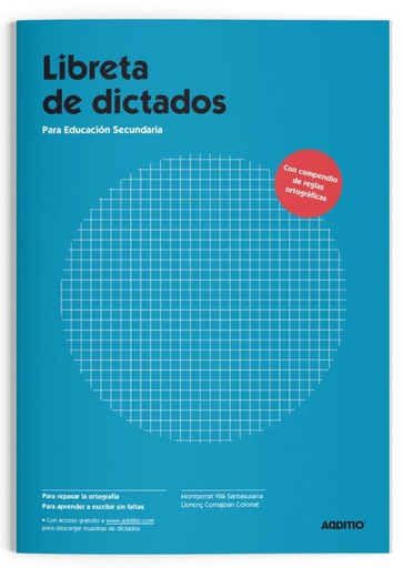 [D122] 114026 LIBRETAS ESCOLARES PARA DICTADOS SECUNDARIA CASTELLANO ADDITIO D122