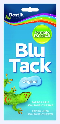 [1690] 250188 MASILLA ADHESIVA ORIGINAL AZUL FORMATO ESCOLAR 90G BLU-TACK