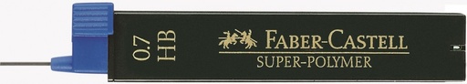 [120700] 190159 MINAS 0,7 HB SUPER-POLYMER ESTUCHE 12 MINAS FABER CASTELL