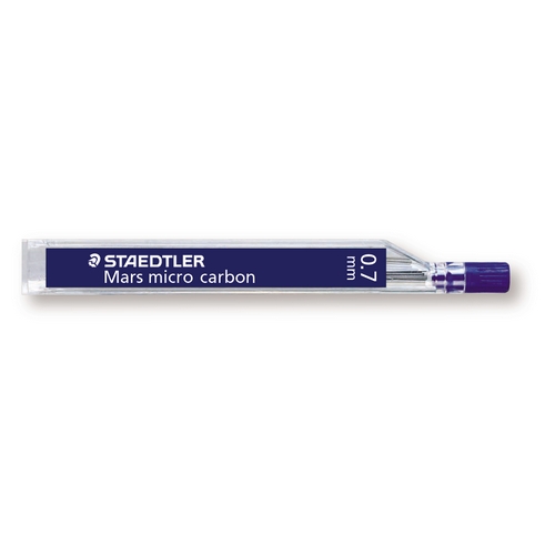 [250 07-2H] 190181 MINAS 0,7MM 2H MARS MICRO EST 12 UD STAEDTLER