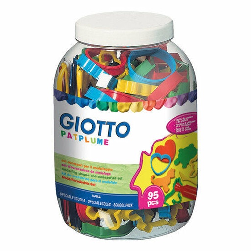 [F688800] 118432 MOLDES FIGURAS BOTE 95 UDS. GIOTTO PATPLUME