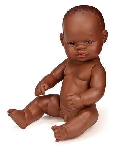 [31033] 252343 MUÑECO NIÑO AFRICANO 32 CM MINILAND 31033