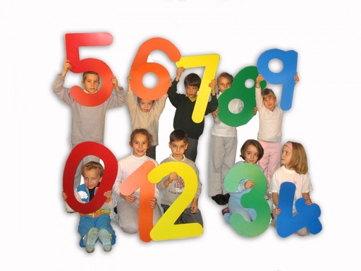 [747] 112525 NUMEROS GIGANTES PARA LA PARED - 10 UDS. HENBEA 747