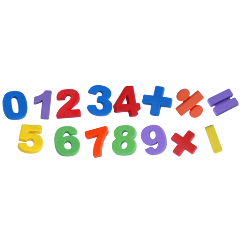 [97923] 112826 NUMEROS MAGNETICOS JUMBO 45MM 68 PIEZAS BOTE ASA MINILAND 97923