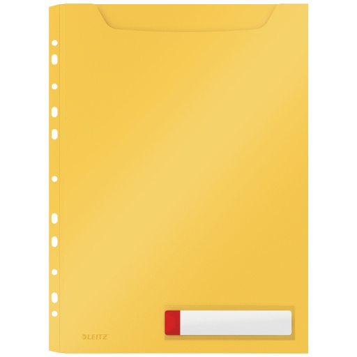 [46680019] 255322 PACK 3 FUNDAS PRIVACIDAD LEITZ COSY GRAN CAPACIDAD A4 AMARILLO