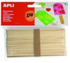 [13268] 115443 PALOS DE POLO NATURAL 150X18MM. 40U. APLI. 13268