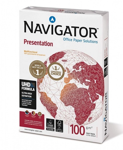 [119908] 253110 PAPEL A3 100G NAVIGATOR PRESENTATION 500H