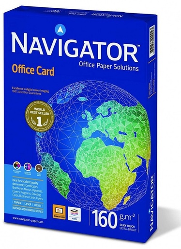 [119911] 253115 PAPEL A3 160G NAVIGATOR OFFICE CARD 250H