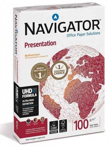 [108810] 253109 PAPEL A4 100G NAVIGATOR PRESENTATION 500H
