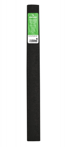 [C200001429] 113723 PAPEL CREPE 0,50X2,50M 60% NEGRO CANSON