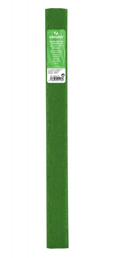 [C200001416] 113715 PAPEL CREPE 0,50X2,50M 60% VERDE BILLAR CANSON