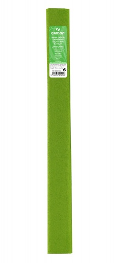 [C200001414] 113714 PAPEL CREPE 0,50X2,50M 60% VERDE PRIMAVERA CANSON