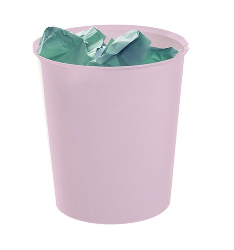 [2001 RS PS] 256406 PAPELERA ARCHIVO 2000 DE 18 LITROS ROSA PASTEL