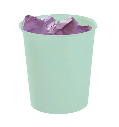 [2001 VE PS] 256407 PAPELERA ARCHIVO 2000 DE 18 LITROS VERDE PASTEL