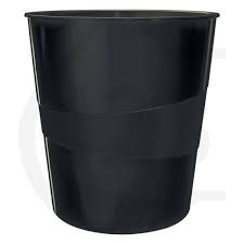 [305-02] 150307 PAPELERA PLASTICO 305 NEGRO 14 L FAIBO