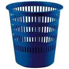 [306-07] 113572 PAPELERA PLASTICO 306 REJILLA AZUL  FAIBO 306-07