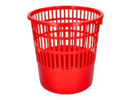 [306-13] 113574 PAPELERA PLASTICO 306 REJILLA BURDEOS  FAIBO 306-13