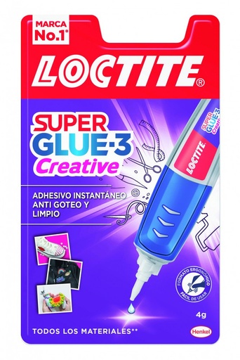 [2646189] 118059 PEGAMENTO SUPER GLUE 3 CREATIVE PEN 4G LOCTITE