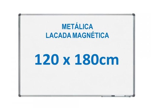 [840-12] 130215 PIZARRA BLANCA LACADA MAGNETICA 120X180CM FAIBO