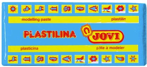 [7112] 111751 PLASTILINA CJ.15 UDS. 150G AZUL CLARO JOVI 7112