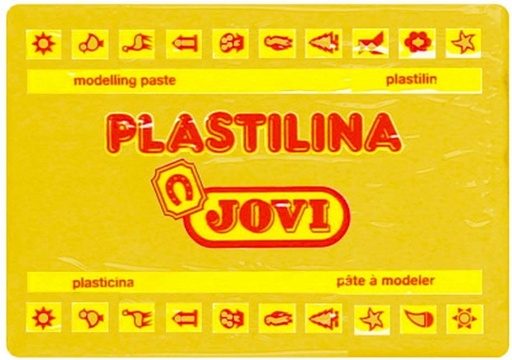 [7203] 111728 PLASTILINA CJ.15 UDS. 350G AMARILLO OSCURO JOVI 7203