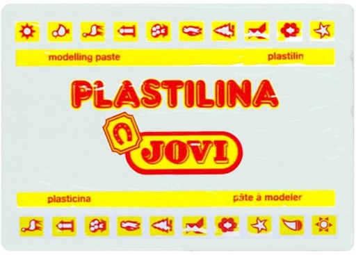 [7201] 111725 PLASTILINA CJ.15 UDS. 350G BLANCO JOVI 7201