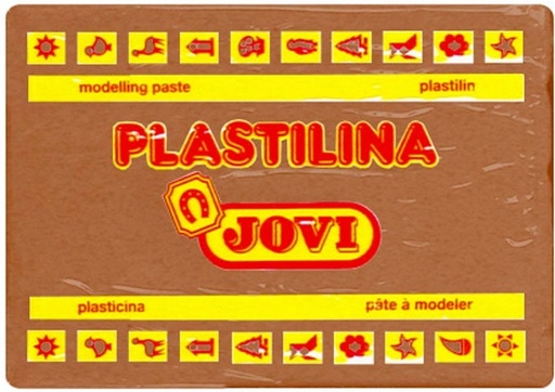 [7209] 111736 PLASTILINA CJ.15 UDS. 350G MARRON JOVI 7209