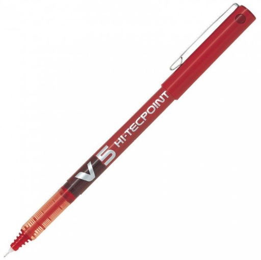 [BX-V5-R] 190643 ROLLER V5 ROJO PUNTA AGUJA 0,5MM PILOT