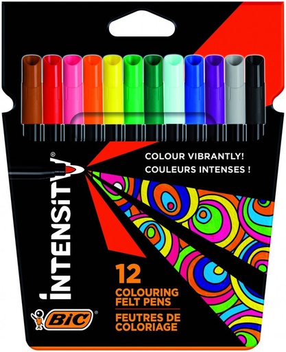 [978004] 255466 ROTULADORES BIC INTENSITY 12 UDS BIC 978004