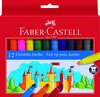 [554312] 115114 ROTULADORES ESCOLARES GRUESO 12 UDS FABER CASTEL