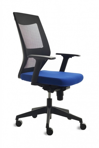 [908-3] 117575 SILLA OFICINA RD908 AZUL BRAZOS ROCADA