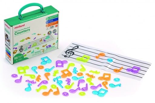 [97901] 254868 TRANSLUCENT MUSICAL COUNTERS 97901