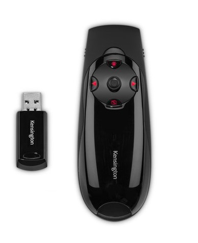 [K72425EU] 257715 PRESENTADOR-PUNTERO EXPERT LASER ROJO Y JOYSTICK KENSINGTON ESSELTE