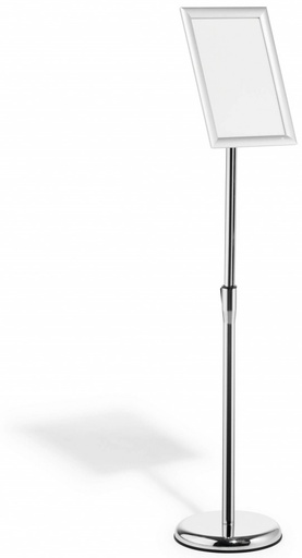 [479823] 258578 ATRIL DE PIE CON MARCO EXPOSITOR DE ALUMINIO A4 DURABLE